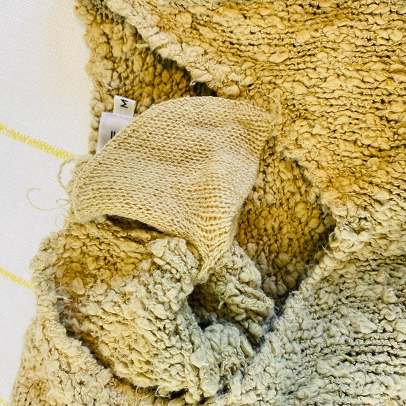 Vintage Chaus Nubby Knit Top Flutter Sleeves Women Medium Cottagecore Twee Femme - Picture 11 of 11